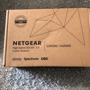 Netgear high speed DOCSIS 3.0 cable modem cm500-1AZNAS
